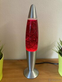 Nová lávová stolní lampa Glitter RABALUX červená - 2