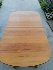 Rozkládací stůl dřevěný - 2