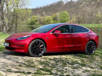 Tesla 3 performance- 1.majitel , 2020 - 2
