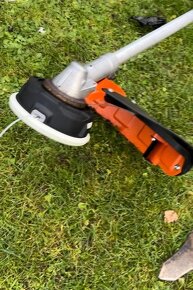 Stihl fs 460 profi křovinořez komplet s trojzubcem a popruhy - 2
