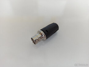 2ks nový zlacený BNC konektor 75Ω krimpovací, samice - 2
