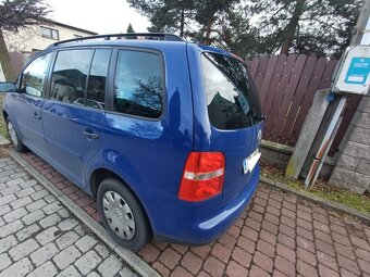 VW Touran – zadní nárazník – ORIGINÁL - kompletní – LL5 - 2