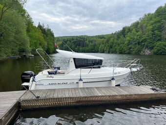 Aqualine 645 + Mercury F 150 L EFI a lodním vlekem Tema Boat - 2