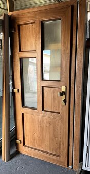 KRÁSNÉ VCHODOVÉ DVEŘE WENGE OTHERM 111x210-PLZEŇ - 2