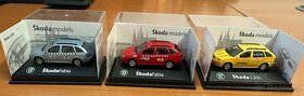 Modely aut Škoda a dvoupatrový trolejbus - 2