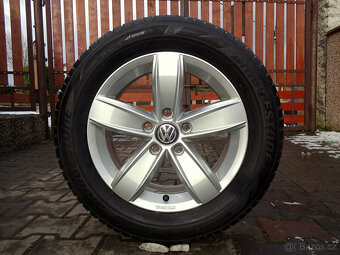 ZÁNOVNÍ ZIMNÍ ORIGINÁL VW 16" 5x112 pneu 205/60R16 - 2
