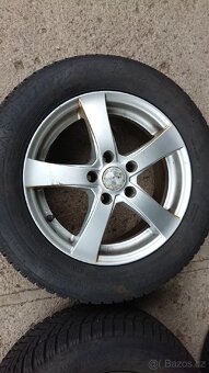 Alu kola disky R16 nové pneu zimní 215/60R16 99H - 2