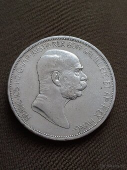 5 koruna 1908 výroční - 2