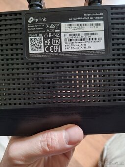 WIFI Router TP-Link Archer C6 v3.2, 2,4/5 GHz, AC1200 - 2