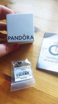 Pandora přívěsek korálkové srdce - 2