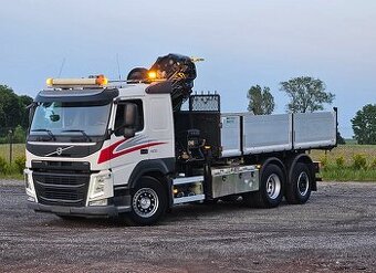 Volvo FM420 6x2 - sklápěč s hydraulickou rukou - 2