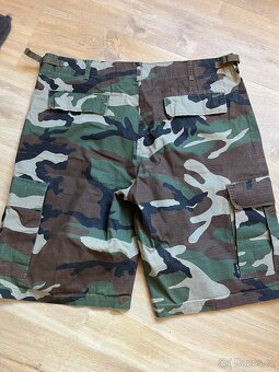 Kraťasy U.S. Army BDU woodland - 2