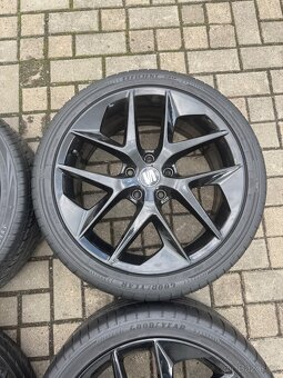 ORIGINÁL Alu SEAT FR 18, 5x112 - TOP STAV, LETNÍ - 2