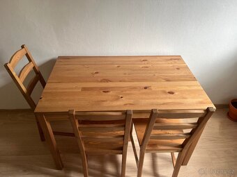 IKEA JOKKMOKK jídelní stůl a 4 židle - 2