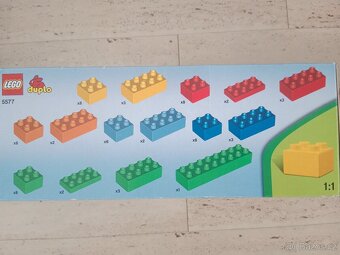 LEGO duplo - základní barevné kostky 65 ks - 2