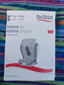 Autosedačka Britax Römer Kidfix XP 15-36kg - 2