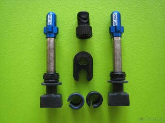 Nová sada bezdušových galuskových ventilků RISK Presta 40mm - 2