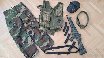 Sada na airsoft pro menší postavu nebo teenagera - 2
