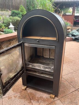 Krbová kamna s výměníkem - 2