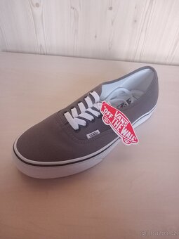 Vans Authentic Grey - zcela nové nenošené, vel. 41 - 2