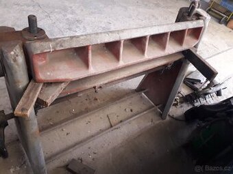 Ohýbačka ruční typ: XO 1000/3A, Strojárně Piesok, 1000 mm - 2