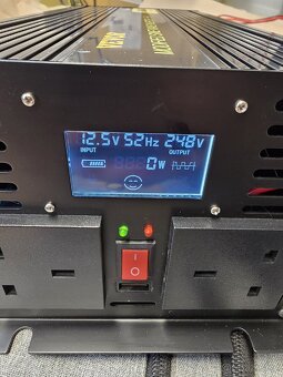 Měnič napětí 3000w 12v na 230v - 2