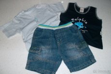 Esprit a jiné-Letní set, vel. 80-86 (12-18 měsíců). - 2