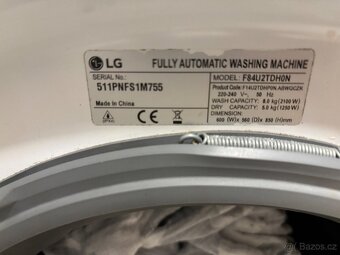LG - Pracka + susicka - F84U2TDH0N - 2