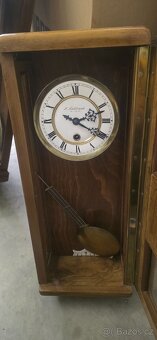 Staré ast deco nástěnné hodiny - 2