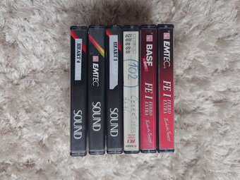 Audio kazety BASF, Emtec - 2