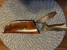 Prodám mnou ručně vyrobený lovecký nůž-Prodáno - 2
