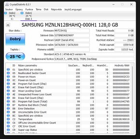 SSD SAMSUNG (M.2) - 128 GB, O.K. - 2