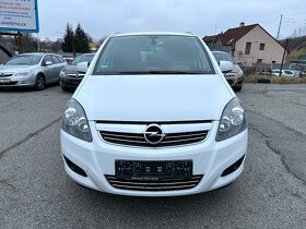 Opel Zafira B 1,8 16V 7 míst, bílá, 2011 - 2