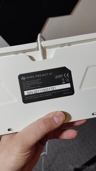 ⌨️ Mechanická klávesnice Dark Project KD87A Skeleton White - 2