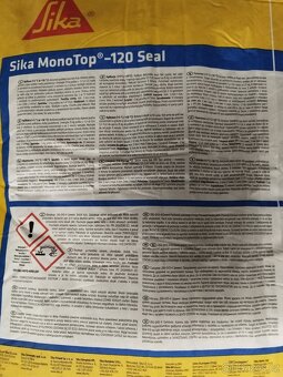 Hydroizolační stěrka Sika Mono Top seal - 2