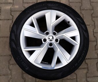 Alu kola originál Škoda Kodiaq 5x112 R19 Triglav - 2
