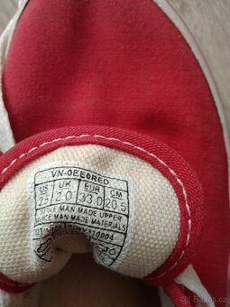 Vans dětské unisex plátěnky velikost 33. - 2