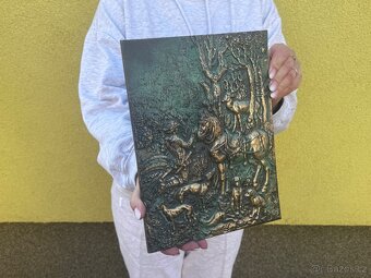 A.Dürer obraz bronz 3,5kg - 2