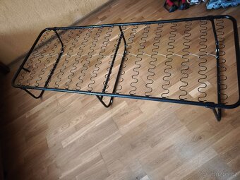 Skládací postel - přistýlka 190x80x40 cm s čistou matrací - 2