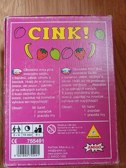 Hra cink - 2