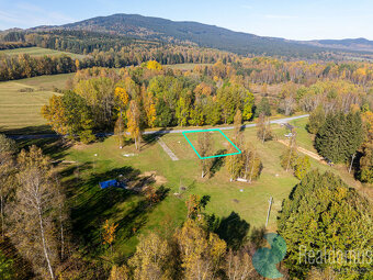 Prodej, stavební pozemek, 1.140 m2, Polná na Šumavě - 2