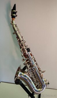 Zahnutý sopránový saxofon Slade - 2