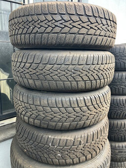Plechový disk Š Octavia II 15" + zimní pneu 195/65 R15 - 2