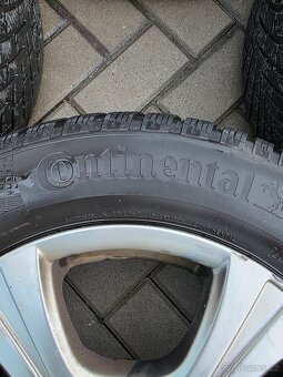 Zimní sada Continental 195/65 R15 na disku 6,5Jx15H2 ET45 - 2