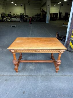 Starožitný jídelní stůl (132046) - 2