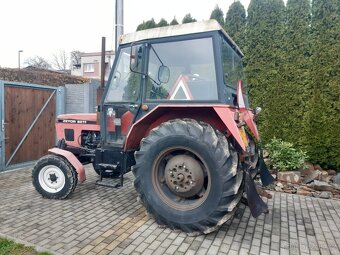 Zetor 6211 s vlekem - 2