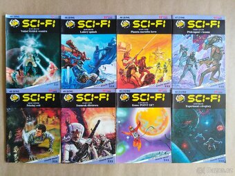 SCI-FI časopisy - cca 32 kusů - 2
