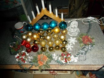 Vánoční ozdoby, svícen - 2