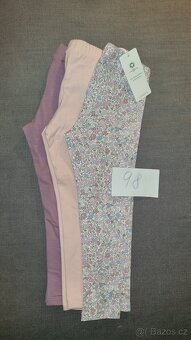 3x Legíny Lindex - vel. 98 - 2