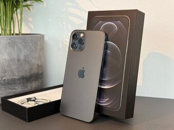 iPhone 12 Pro Graphite 128 GB + kabel, pouzdra, sklo - 2